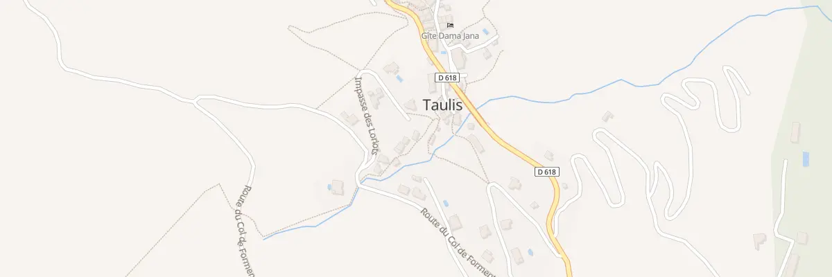 Plan du 5009 Rue des rocailles à Taulis
