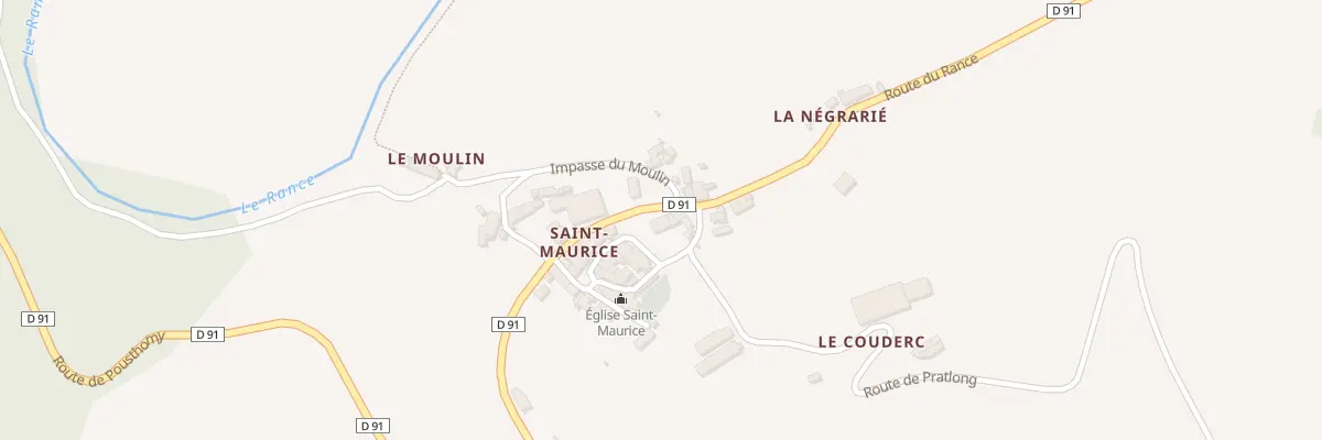 Plan du 5066 Saint Maurice à Laval-Roquecezière