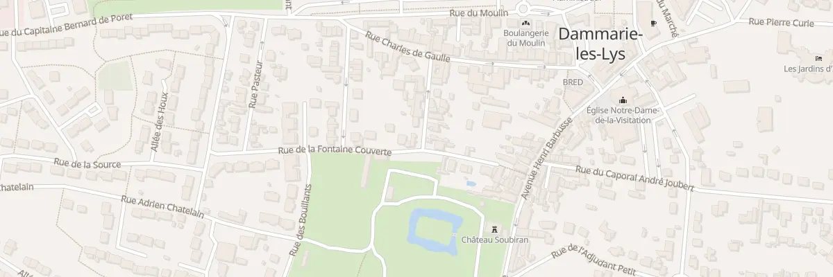 Plan du 96 Rue Ernest Guillard à Dammarie-les-Lys