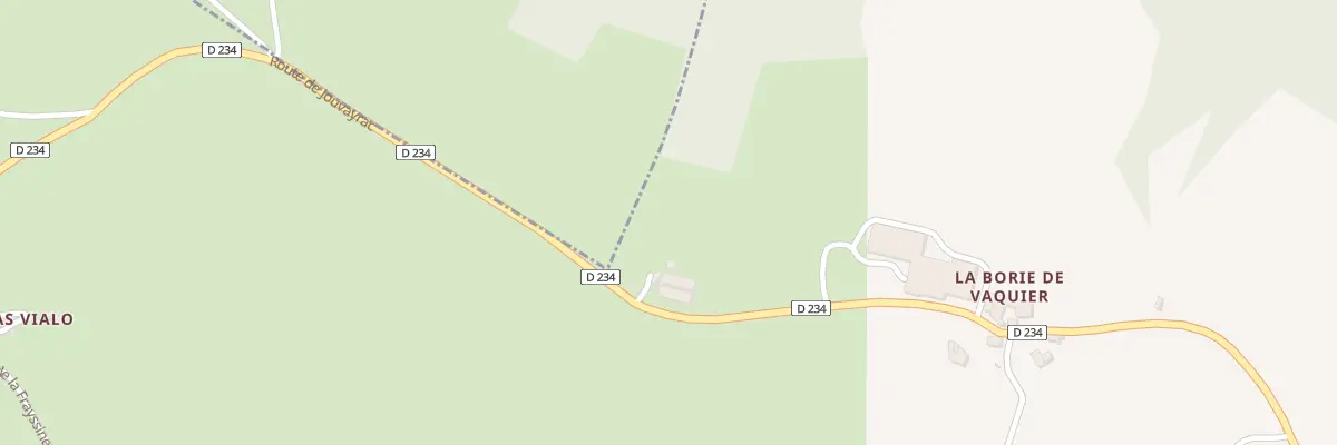 Plan du 5188 La Borie de Vaquier à Martrin