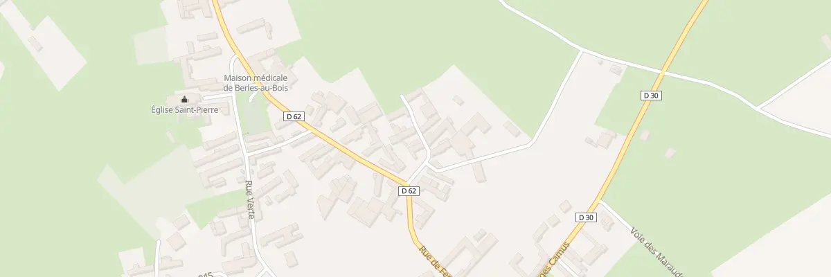 Plan du 3A Rue de la Placette à Berles-au-Bois