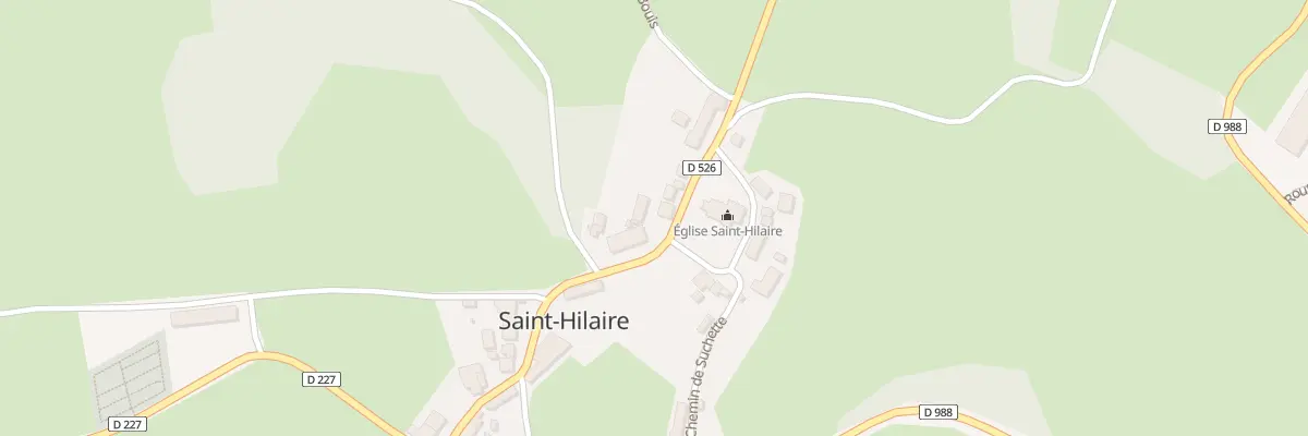 Plan du 5168 Le Bourg à Saint-Hilaire