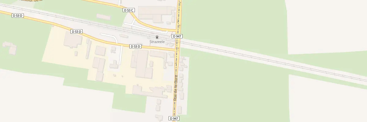 Plan du 1525 Rue de la Gare à Merris