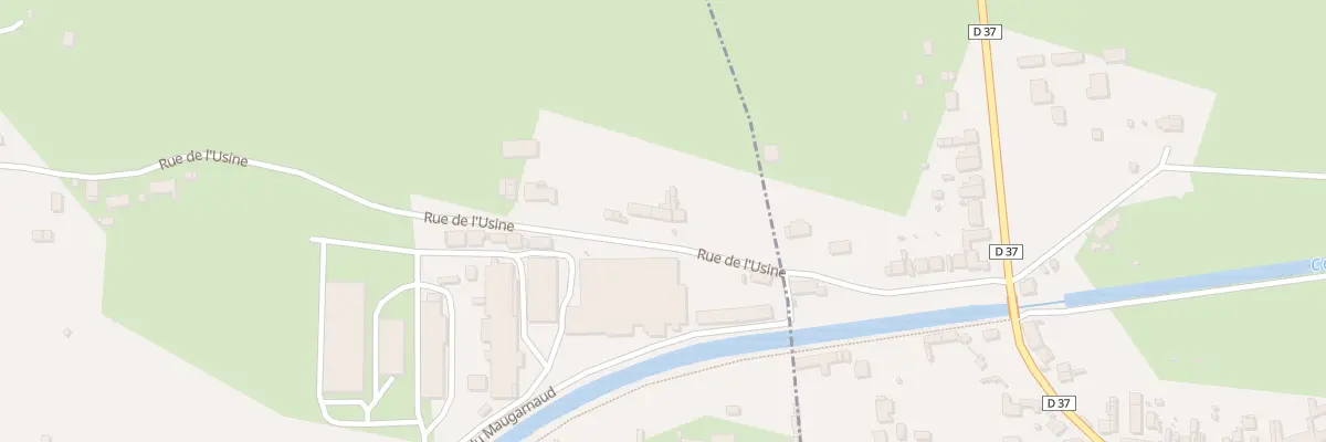 Plan du 571 Rue de l’Usine à Saint-Pierre-les-Étieux