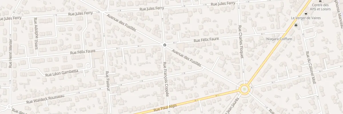 Plan du 23 Av des Fusillés à Vaires-sur-Marne