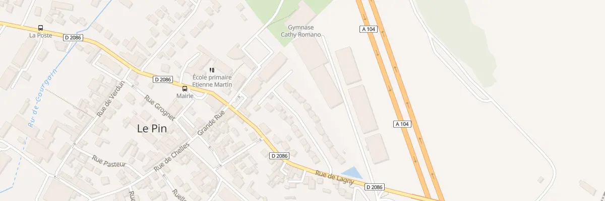 Plan du 21 Rue Edmond Delacourt au Pin