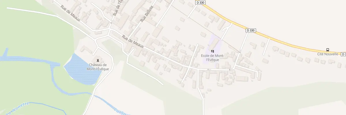 Plan du 55 Rue de Meaux à Mont-l’Évêque