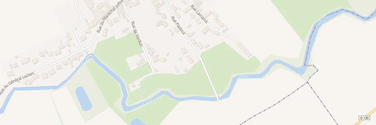 Plan du 12 Rue Pasteur à Dernancourt