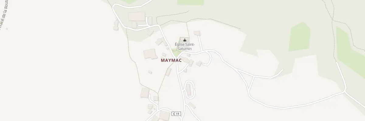 Plan du 5431 Maymac à Rodelle