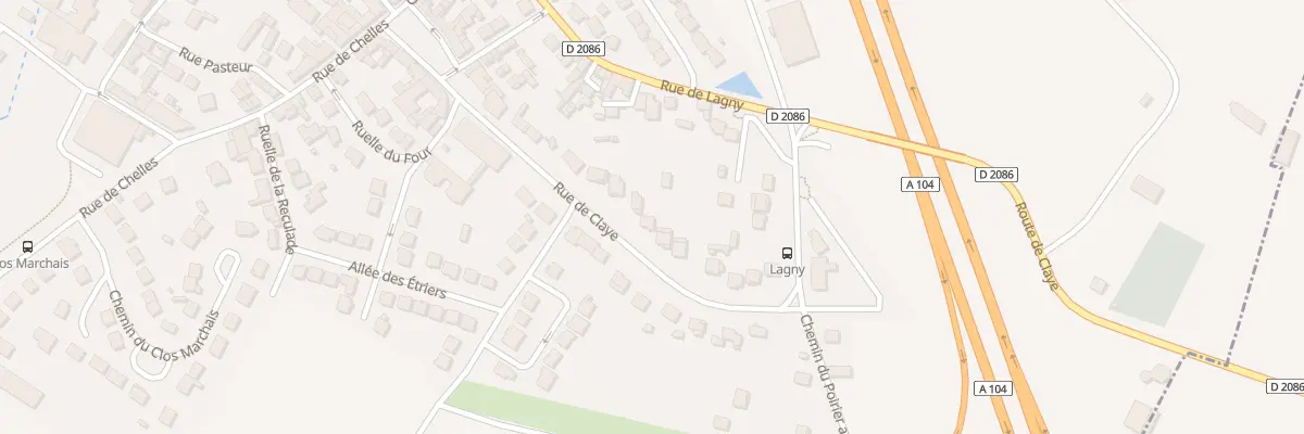 Plan du 15 Rue de Claye au Pin