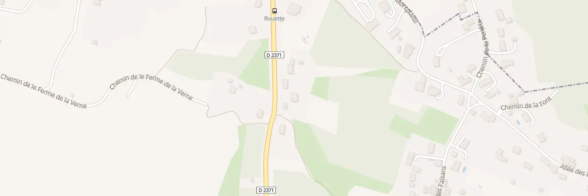 Plan du 73 Rte de Moulins la Verne à Montluçon