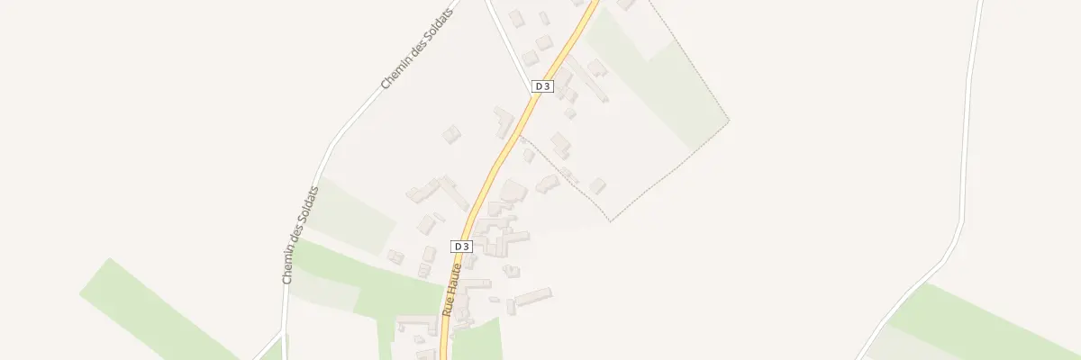 Plan du 54 Rue Haute à Foncquevillers