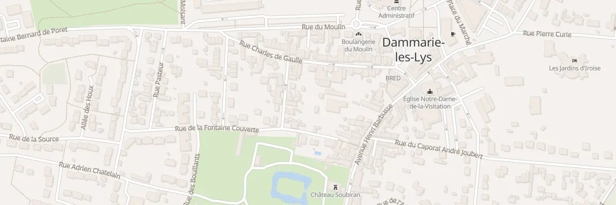 Plan du 61 Rue Ernest Guillard à Dammarie-les-Lys