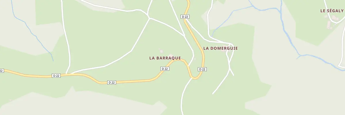 Plan du 5214 La Barraque à Sébrazac