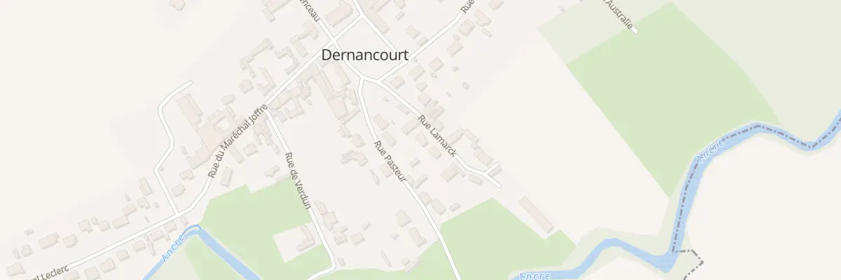 Plan du 4 Rue Lamarck à Dernancourt