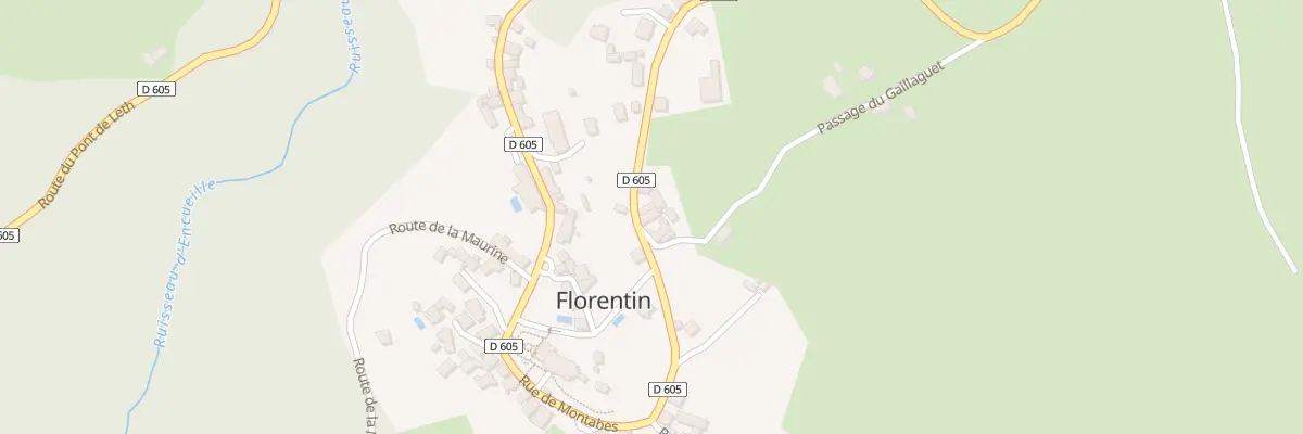 Plan du 5228 Florentin à Florentin-la-Capelle