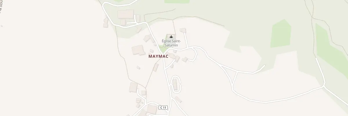 Plan du 5214 Maymac à Rodelle