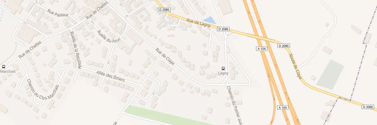Plan du 17 Rue de Claye au Pin