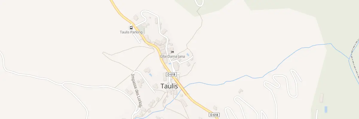 Plan du 9006 Le Village à Taulis