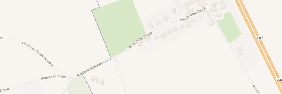 Plan du 1139 Rue du Thieushouck à Flêtre