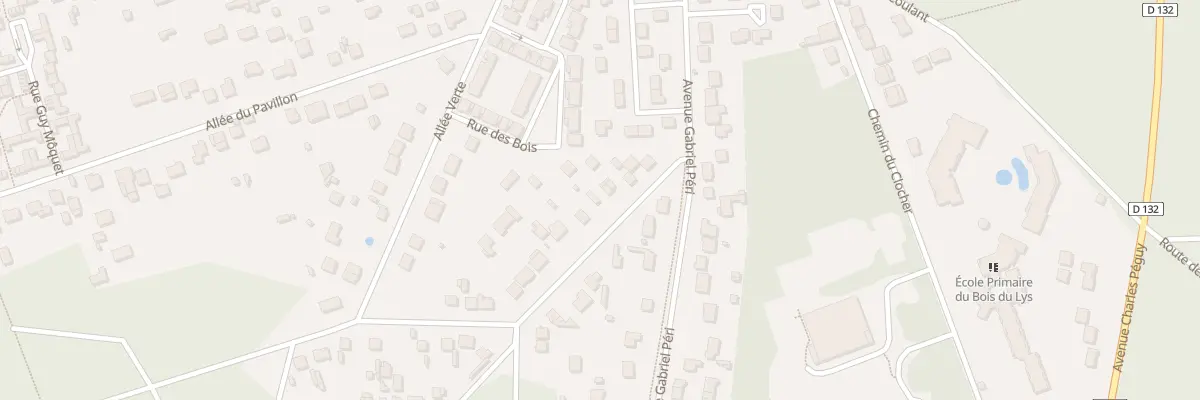 Plan du 80 Rue du Chêne à Dammarie-les-Lys