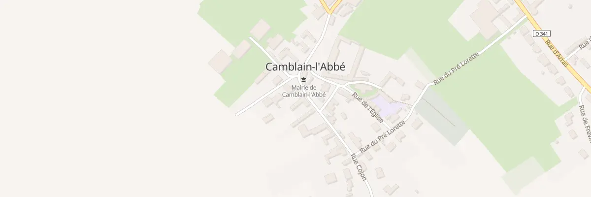 Plan du 6 Rue Cojon à Camblain-l’Abbé
