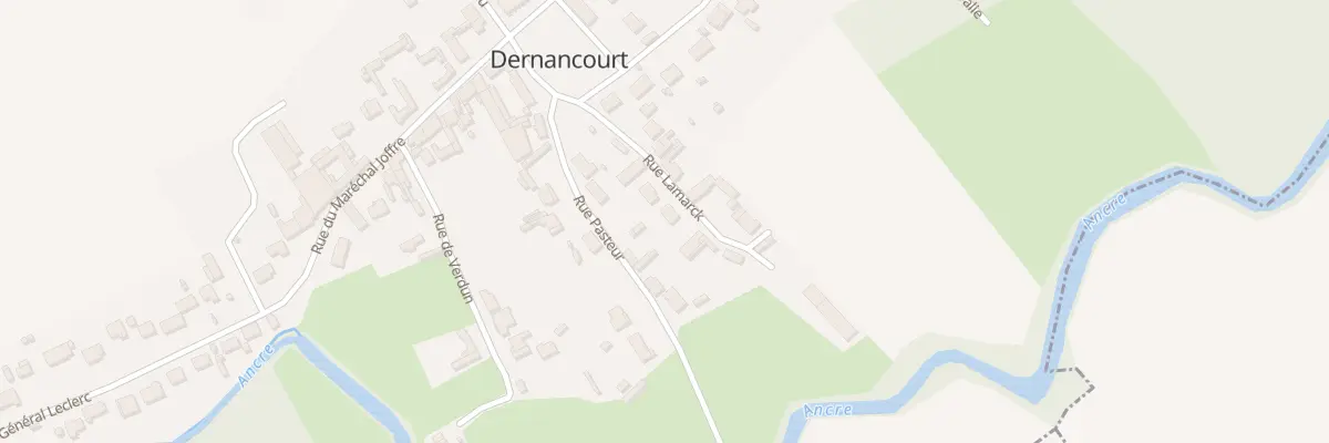 Plan du 6 Rue Lamarck à Dernancourt