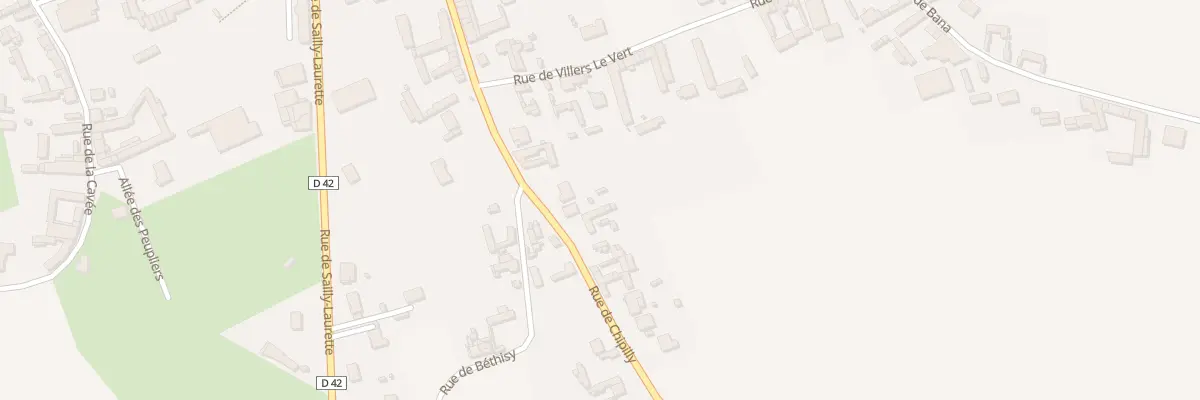 Plan du 5 Rue de Chipilly à Morlancourt