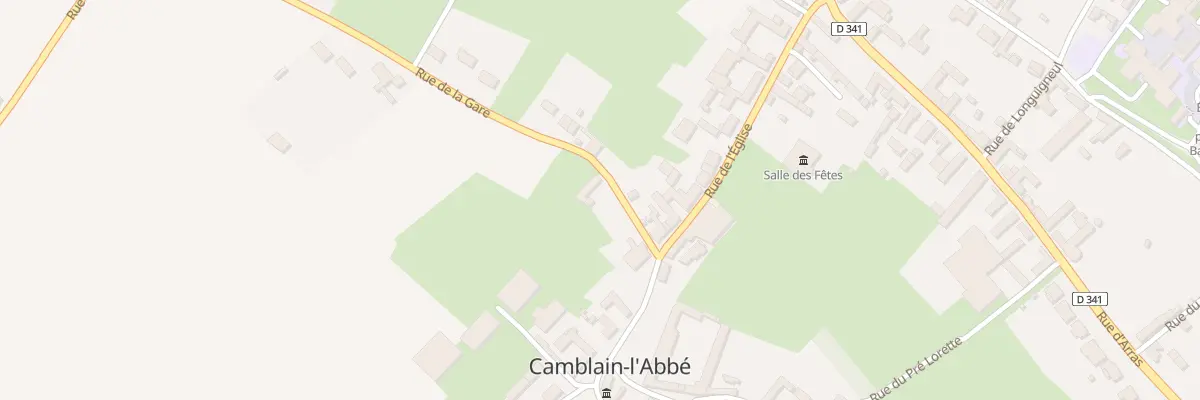 Plan du 11 Rue de la Gare à Camblain-l’Abbé