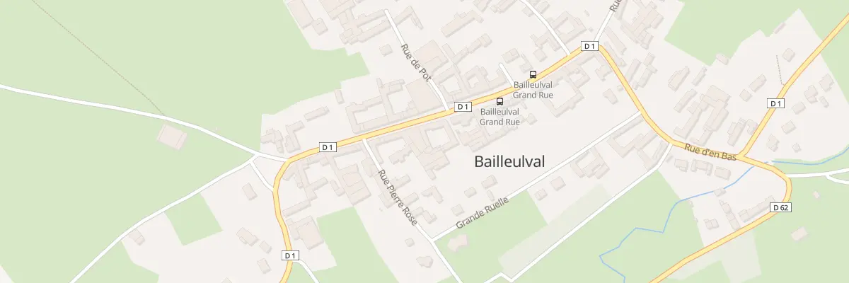 Plan du 13 Gr Grand Rue à Bailleulval