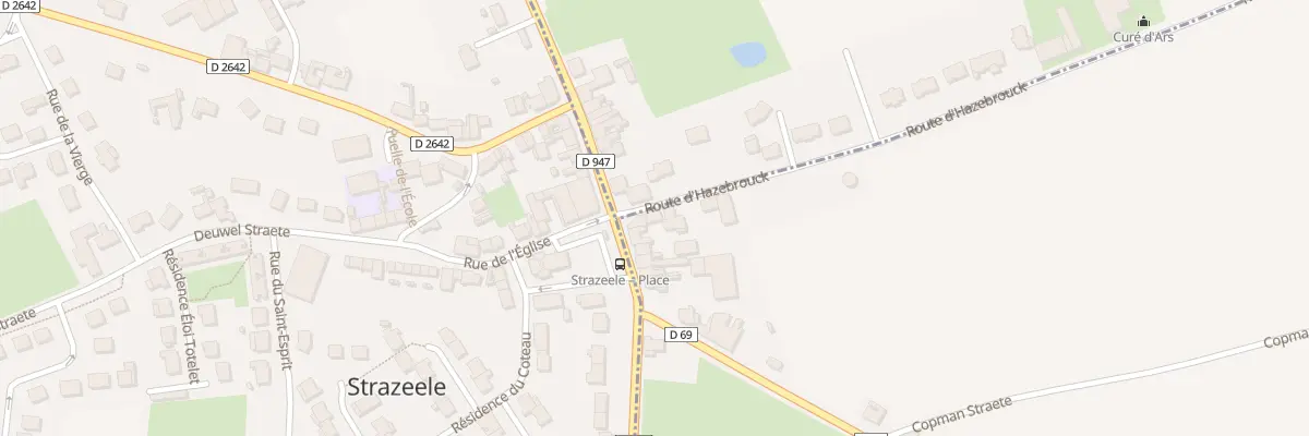 Plan du 12 Rte d’Hazebrouck à Merris
