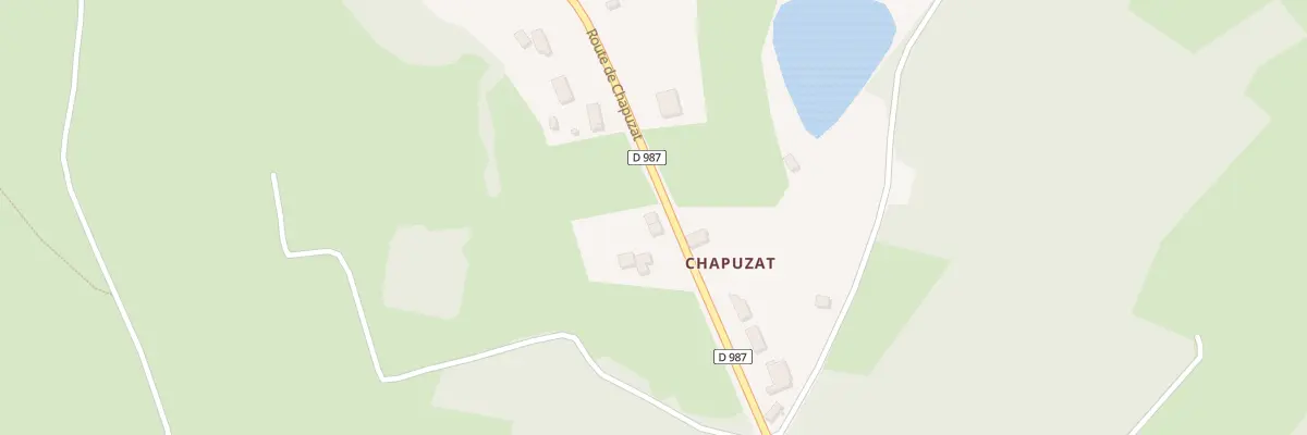 Plan du 5059 Chapuzat à Combrailles