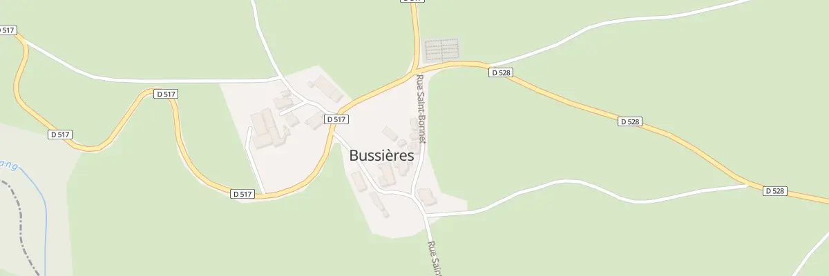 Plan du 5050 Le Bourg à Bussières
