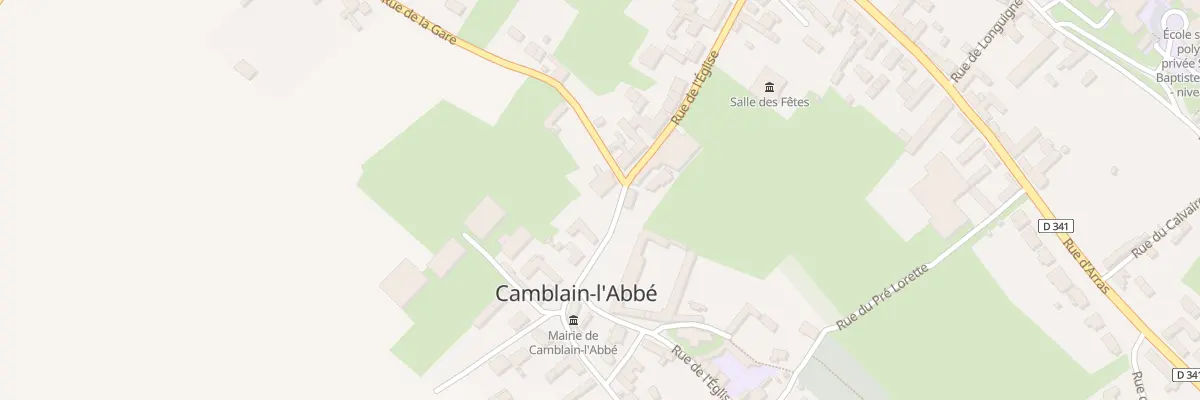 Plan du 22B Rue de l’Eglise à Camblain-l’Abbé