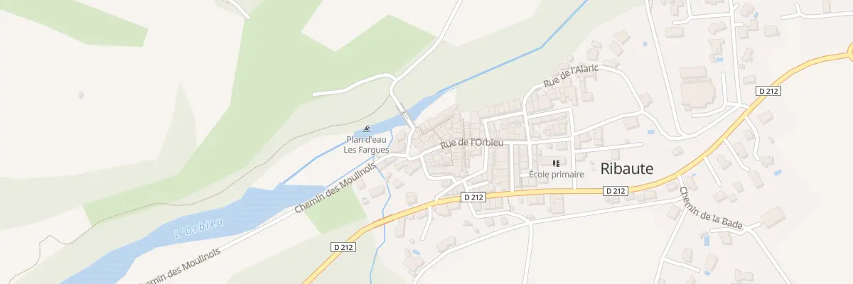Plan du 9 Rue Pavée à Ribaute