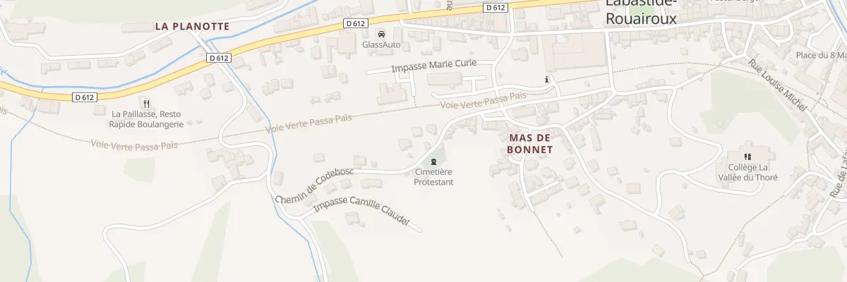 Plan du 4 Che de Codebosc à Labastide-Rouairoux