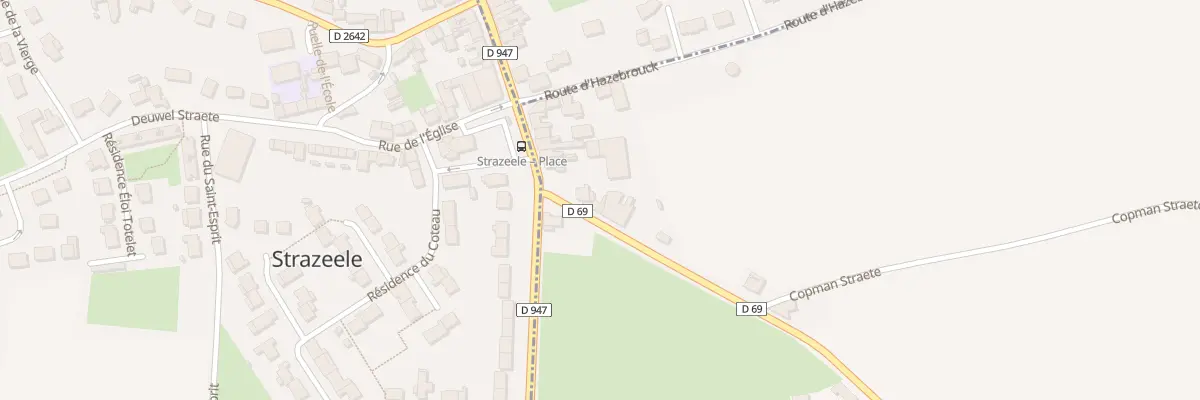 Plan du 2486 Rue de Strazeele à Merris