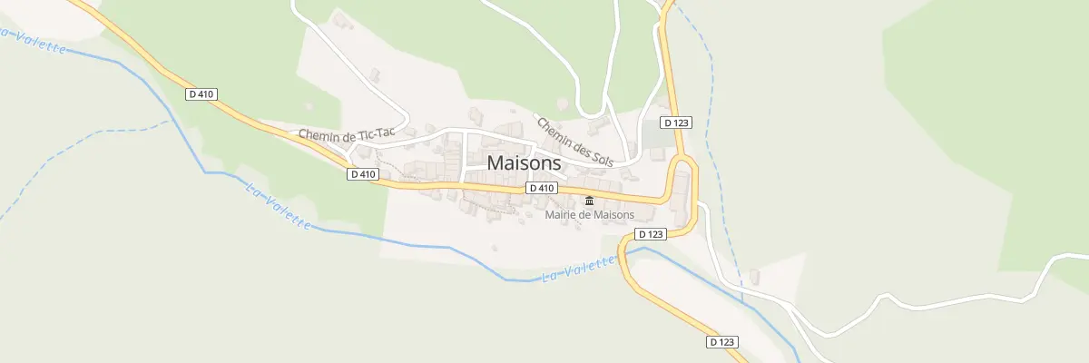 Plan du 17 Rue du Mont Tauch à Maisons