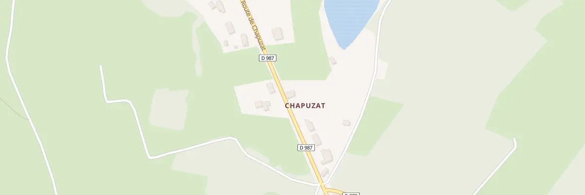 Plan du 5060 Chapuzat à Combrailles
