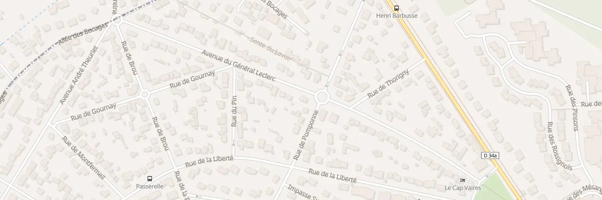 Plan du 39B Av du Génèral Leclerc à Vaires-sur-Marne