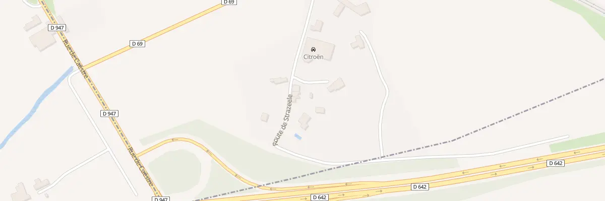 Plan du 2801 Rte de Strazeele à Flêtre