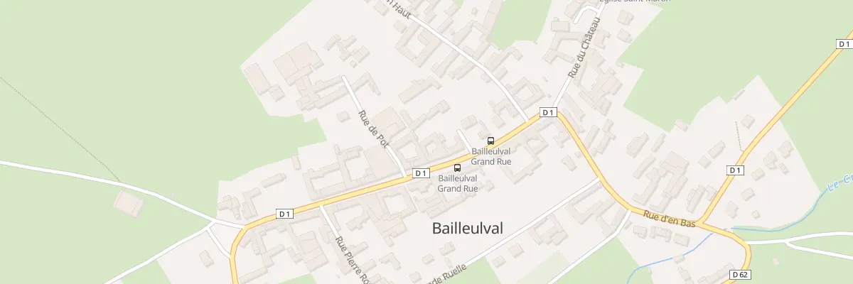 Plan du 12 Gr Grand Rue à Bailleulval