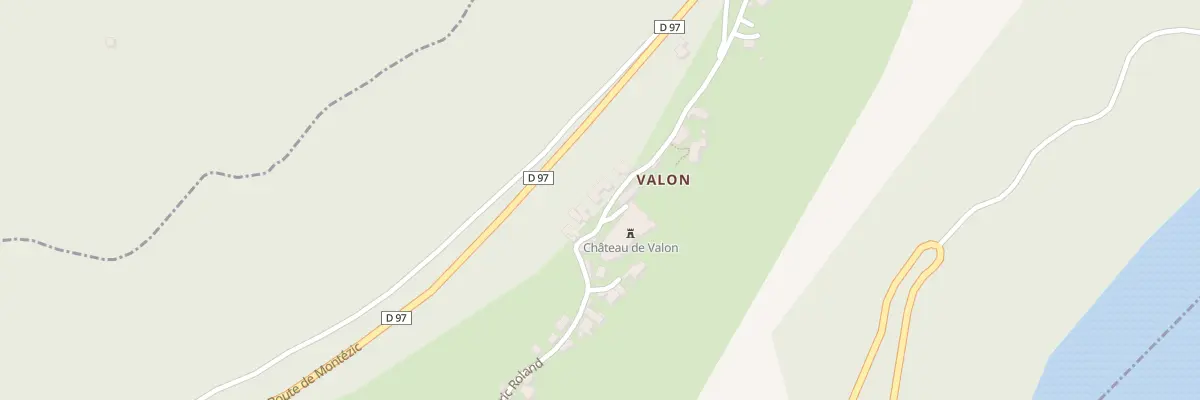 Plan du 5193 Valon à Lacroix-Barrez