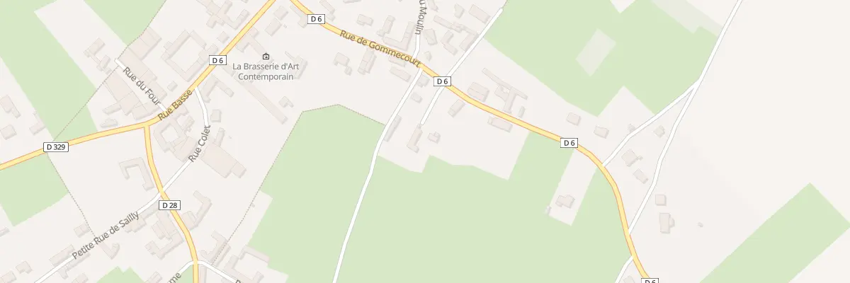 Plan du 16 Rue de Gommecourt à Foncquevillers