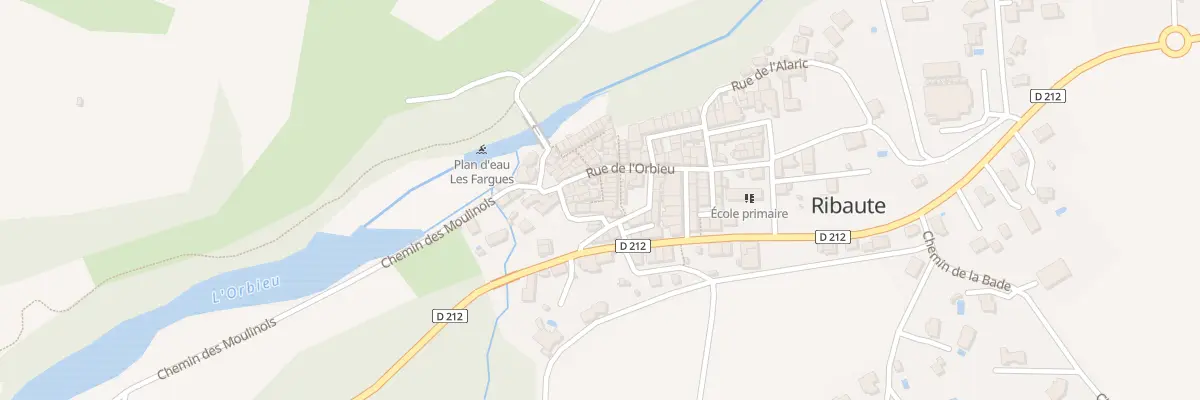 Plan du 36 Le Village à Ribaute