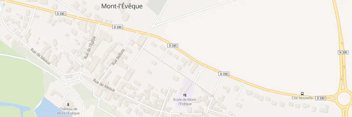 Plan du 24 Rte de Nanteuil à Mont-l’Évêque