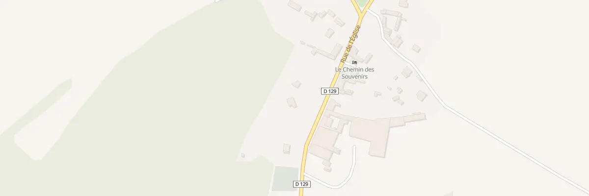 Plan du 5045 Rue de l’église à Mesnil-Martinsart