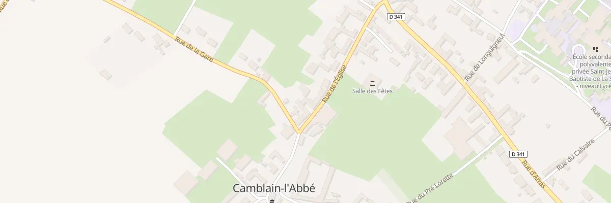 Plan du 16 Rue de l’Eglise à Camblain-l’Abbé