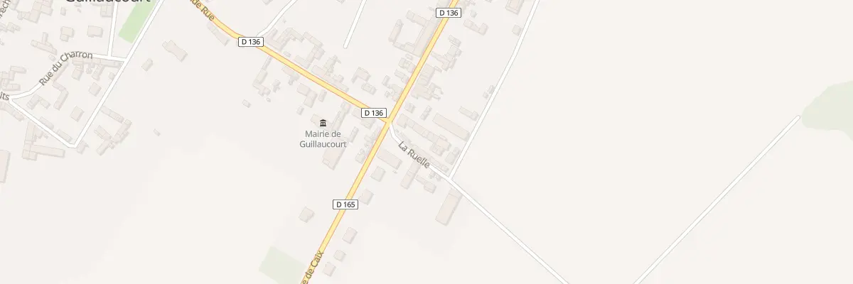Plan du 4 Rue de la Gare à Guillaucourt