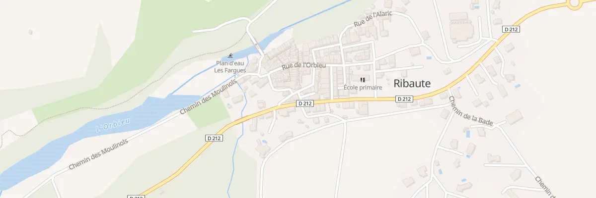 Plan du 5 Av des Corbières à Ribaute